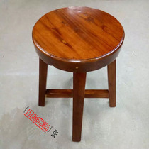 Carbonized solid wood bar bench Solid wood bar bench Solid wood bar chair elm high bench