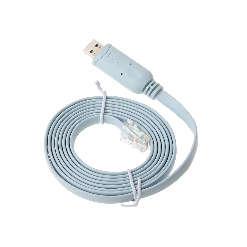 USB to RS232 RJ45 Serial Console Cable For Cisco H3C Huawei