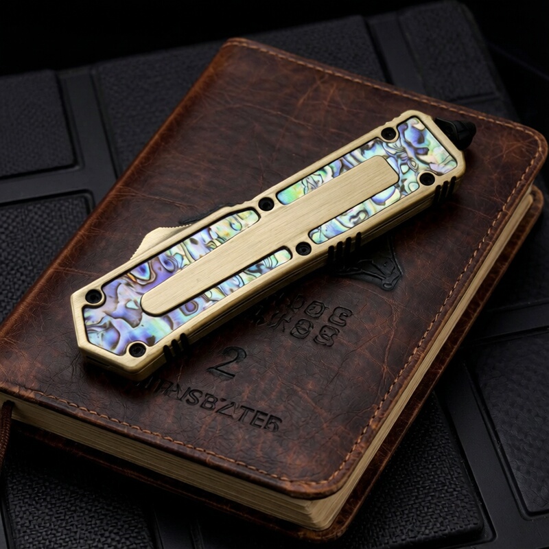 Colorful Shell Beetle Micro-Technology Camping Equipment Knife Portable Knife Handle Folding Knife Accessory for Breaking Windows and Double Doors