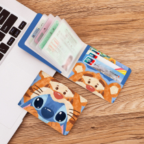 ins cute drivers license protective sleeve carpack large capacity multi-clamping document containing bag advanced sense portable home