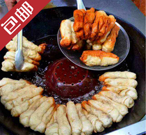  Shaanxi Hanzhong snack pot stickers Oil seeds handmade traditional pastries firewood clear oil pot stickers Vacuum