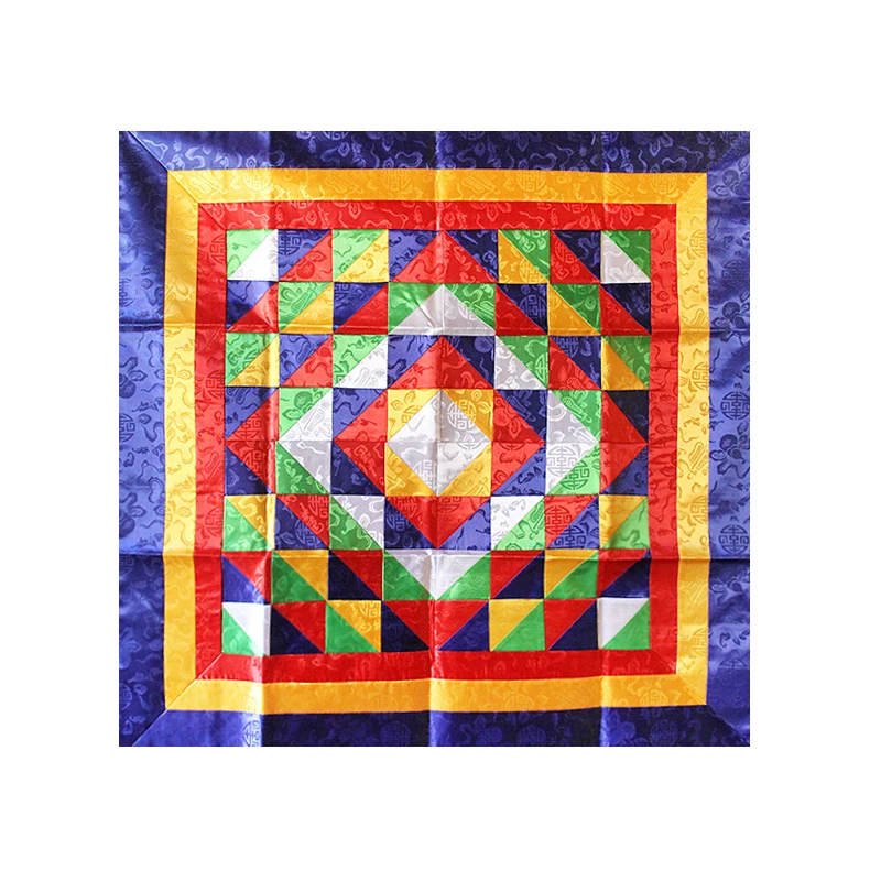 Поставляющие тибетский тибетский храм раскладной стол Буми Зонг Buddhist Temple Decoration Master Lama Lama chanting скатерть