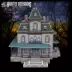 Mô hình giấy 3D Halloween của Ngôi nhà ma ám_Manor Building Mô hình giấy 3D Hướng dẫn tự làm - Mô hình giấy