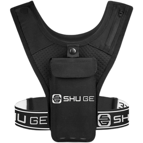 Дышащий быстросохнущий универсальный дорожный жилет для спортзала для отдыха подходит для мужчин и женщин, светоотражающая нагрудная сумка, для бега