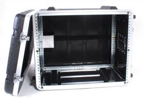 8U 31cm Depth Abs Cabinet 19inch Plastic Enclosure Flight Case Printer Case Microphone Case