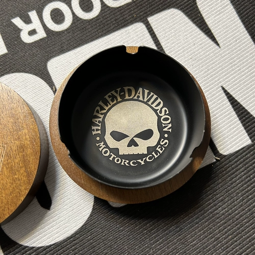 Креативная деревянная пепельница для офиса, легкий роскошный стиль