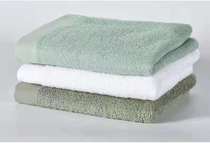 Green towel towel Wu green white towel cotton towel