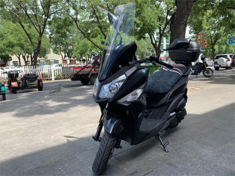 Suitable for Sanyang cruise 150 windshield modification plus high windshield Front windshield patrol locomotive windshield