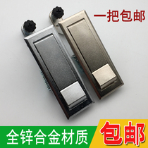 Haytan MS708 Nickel Plated Color Button Plane Lock Iron Sheet Box Lock High Pressure Pan Stove Lock Air Compressor Lock Industrial Lock