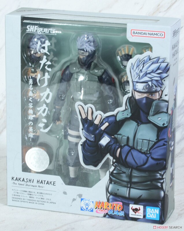 Bandai Shf Naruto Shifeng Biography Flagmu Kakashi Wheel Eyes [Ready Stock]