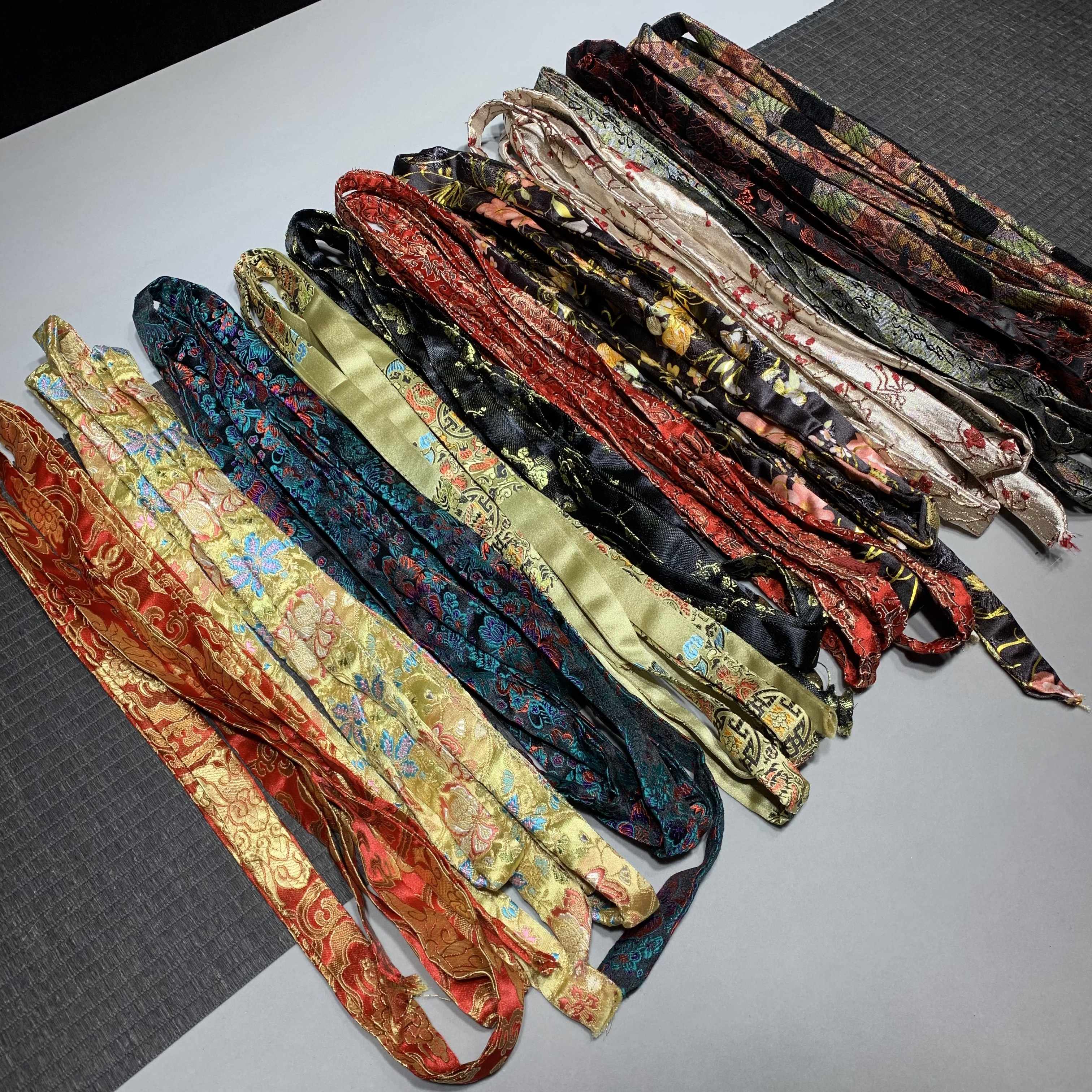 源氏饰太刀全包西阵织柄鞘：武士美学与传统工艺的极致融合