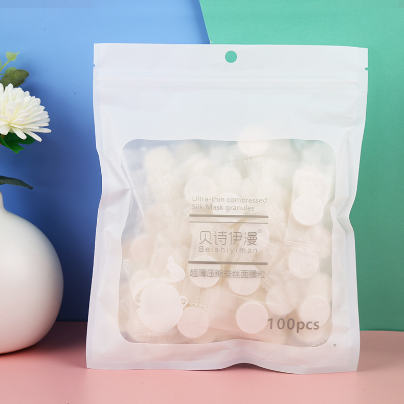 Disposable Mask 100 Compression Mask Ultra-thin Silk Cotton Mask Paper Spa