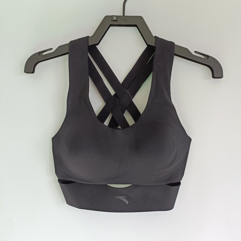 Anta Women's Sports Bra Vest Ice Silk Running Fitness Yoga Bra Sports Underwear 162237110