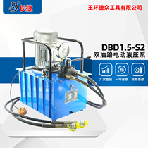 Double loop ultra high pressure electric pump hydraulic pump hydraulic station hydraulic oil pump power 1 5 KW