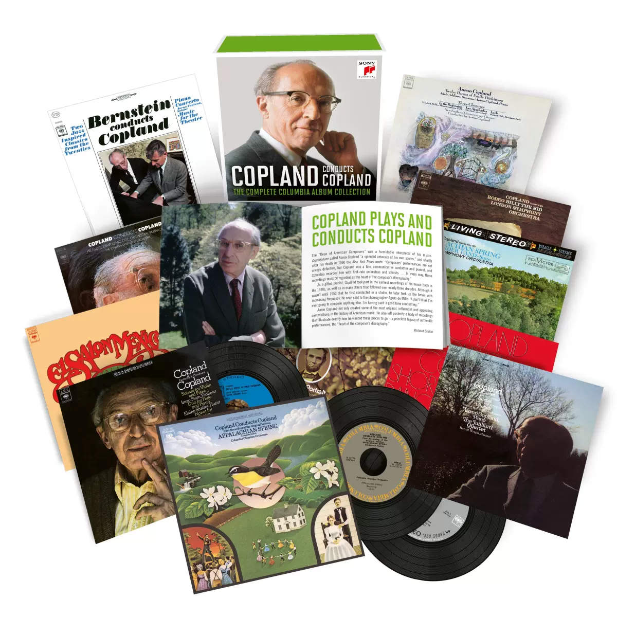 🎵 经典重现!科普兰 Aaron Copland 哥伦比亚完整专辑集20CD,带你走进音乐的殿堂 🎼-音乐CD/DVD-淘宝好物网