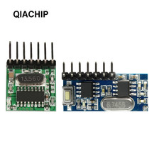 5V miniature mini wireless remote control switch 4-way high level output receive the launch module diy access modification board