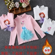 Mới 3 cô gái cộng với áo thun nhung 4 váy trẻ em mùa hè 5 băng tuyết lề Sophia 6 quần áo mùa đông công chúa 7-9