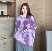 Collision Color Dabby Dresses Womens Spring Autumn Clothing Easy Students Outwear Retro Days Ensemble of Lazy Windhooded Sweatshirt Clothing