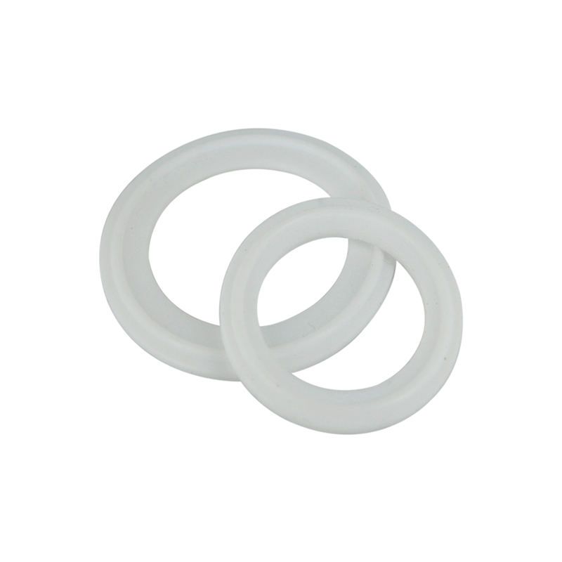 Sanitary Grade Hoop gasket Tetra Fluoride Cushion Seal Ring Chuck Quick Fit Joint PTFD PTFE Plastic Cushion Washers