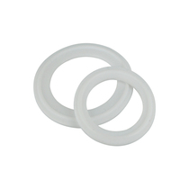 Sanitary clamp gasket PTFE gasket sealing ring Chuck quick fitting connector PTFD PTFE rubber gasket