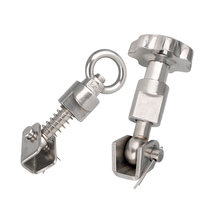 304 stainless steel manhole ring screw nut round hook set handwheel handle nut screw locking fastener M12