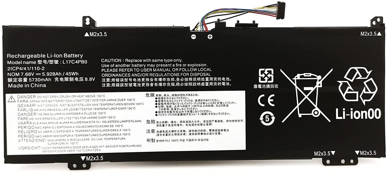 Pen This battery L17C4PB0 Batteria per Lenovo L17M4PB0 L17C4PB2