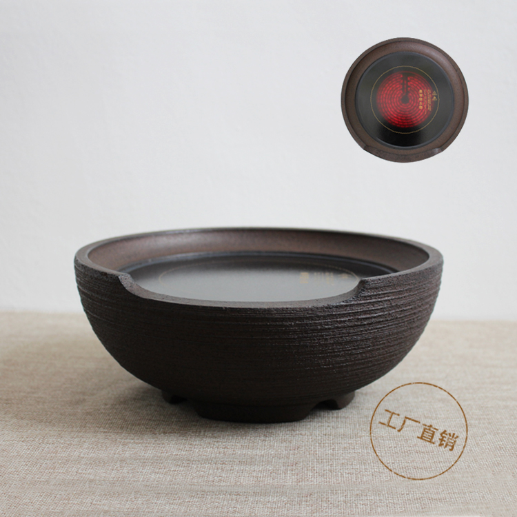 Ask Guzhai old rock mud silent electric pottery stove tea stove iron pot silver pot special boiling tea stove boiling water electric pottery furnace electric heating furnace