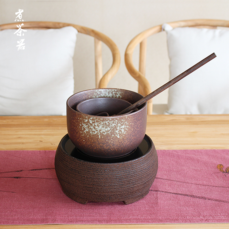 Boiled tea bowl electric pottery stove tea stove special tea cooker high temperature tea spoon