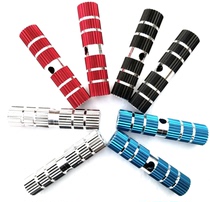 Aluminum alloy bicycle bazooka Mountain bike hexagonal round foot column extended solid rear axle foot lever