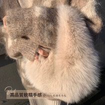 Mrs Qians Sydney custom high-quality fried soft waxy feel contains 100 fox hair bag a variety of back methods