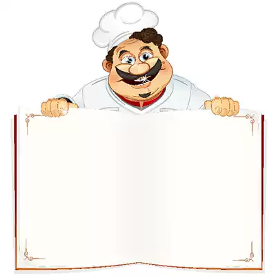 740 home poster board printed sticker material 1031 restaurant chef new recommended
