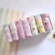 Quần lót nữ 7 món quà đóng hộp cotton màu đen và trắng xám hoạt hình cô gái đồ lót ren bằng vải cotton eo thấp cỡ lớn tuần quần quần sịp trai ngành