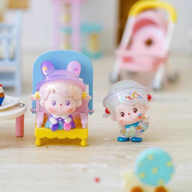 【Little Seven】Mhaia Kindergarten Series Cute Blind Box Trendy Toy Figurines Adorable Ornaments