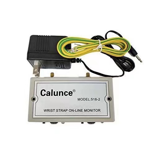 effect antistatic earth wire alarm monitoring tester electrostatic ring detector