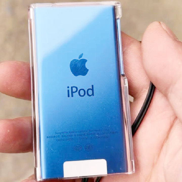 Suitable for Apple Mp4 Ipod Nano7 Protective Case Nano8 Transparent Crystal Shell Ipod Simple Pc Hard Shell High-Definition Film