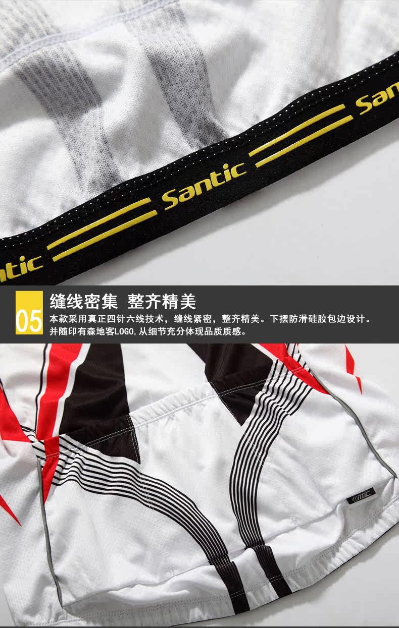 Tenue de cyclisme homme SANTIC - Ref 2230034 Image 33