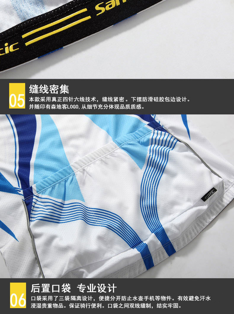 Tenue de cyclisme homme SANTIC - Ref 2231485 Image 31