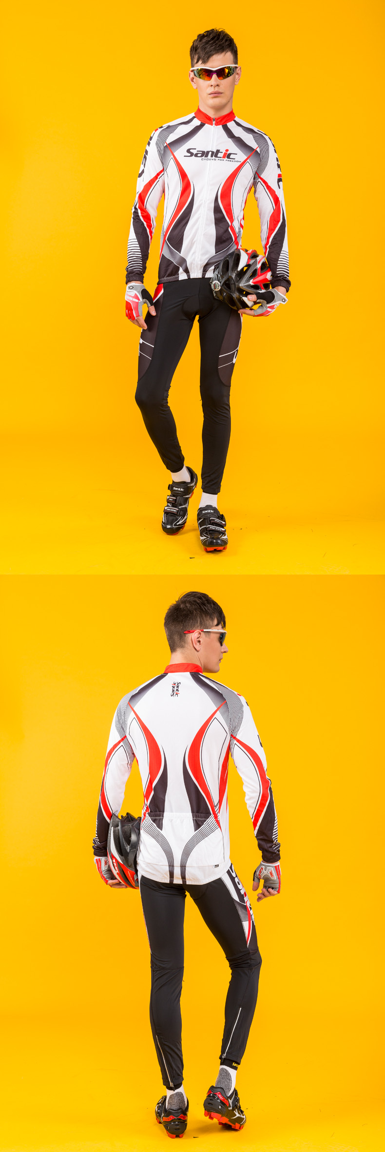 Vêtement cyclisme homme SANTIC - Ref 2209650 Image 14