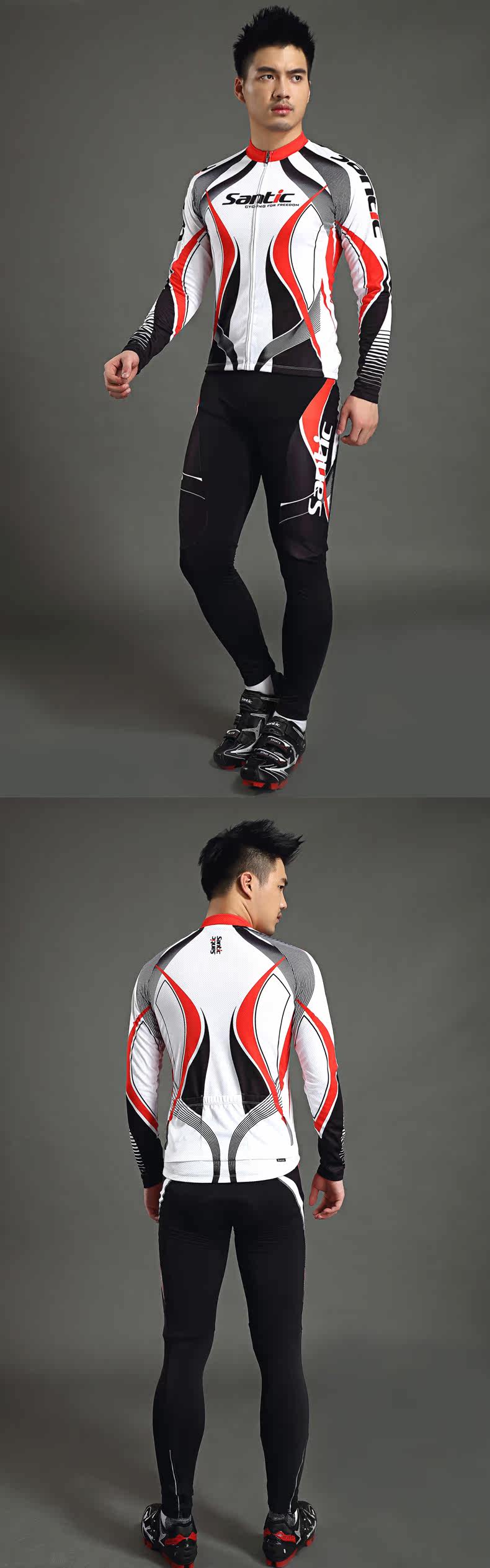 Tenue de cyclisme homme SANTIC - Ref 2230034 Image 30