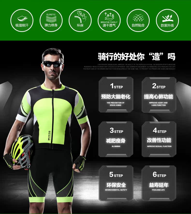 Vêtement cyclisme homme SANTIC - Ref 2231349 Image 9