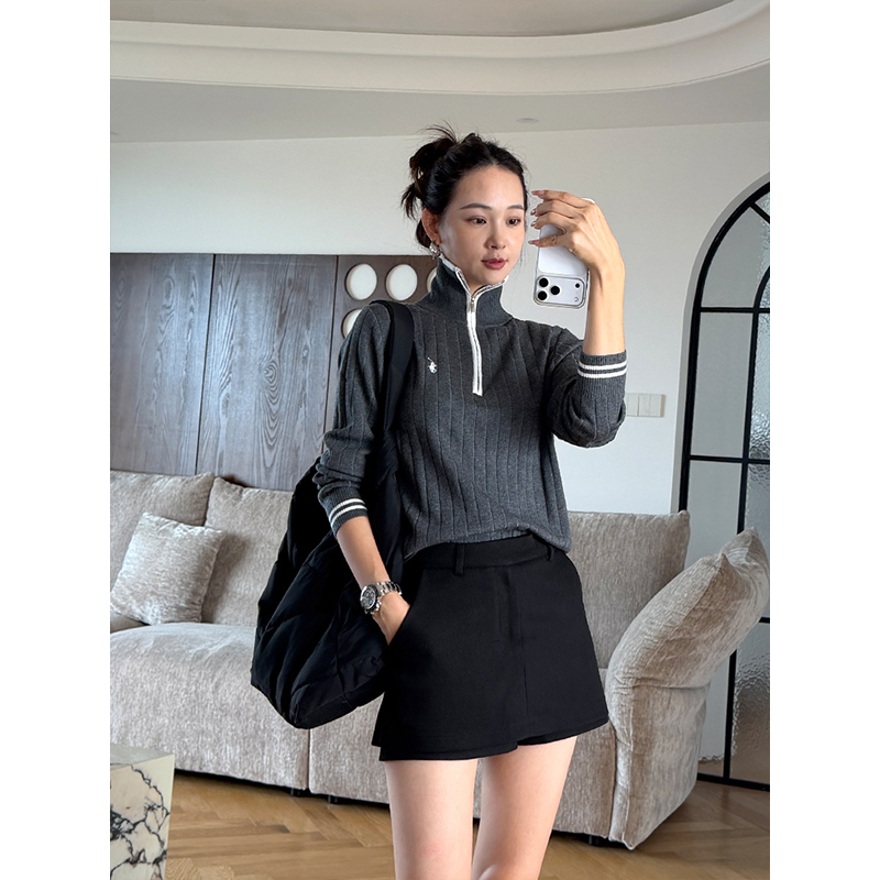 Eul Eby Simple Skirt Pants Autumn and Winter New Style Suit Shorts Skirt A-Line Anti-Exposure Slimming Boot Pants for Women Eul Eby Simple Skirt Pants Autumn and Winter New Style Suit Shorts Skirt A-Line Anti-Exposure Slimming Boot Pants for Women