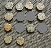 Ancient Indian Sahi Dynasty Samantati to beat the coin Silk Road Silk Road copper coin single price