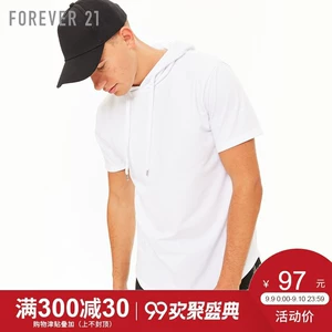 Forever21 mùa xuân và mùa hè 2018 người đàn ông mới của bông rắn màu ngắn tay áo len thể thao