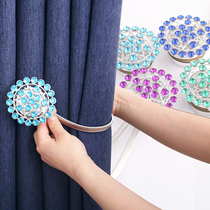 Minimalist modern curtain strap Magnet Curtain Buckle Strap Tie Rope Hook Wall Hook curtain rope Strap Curtain Clip