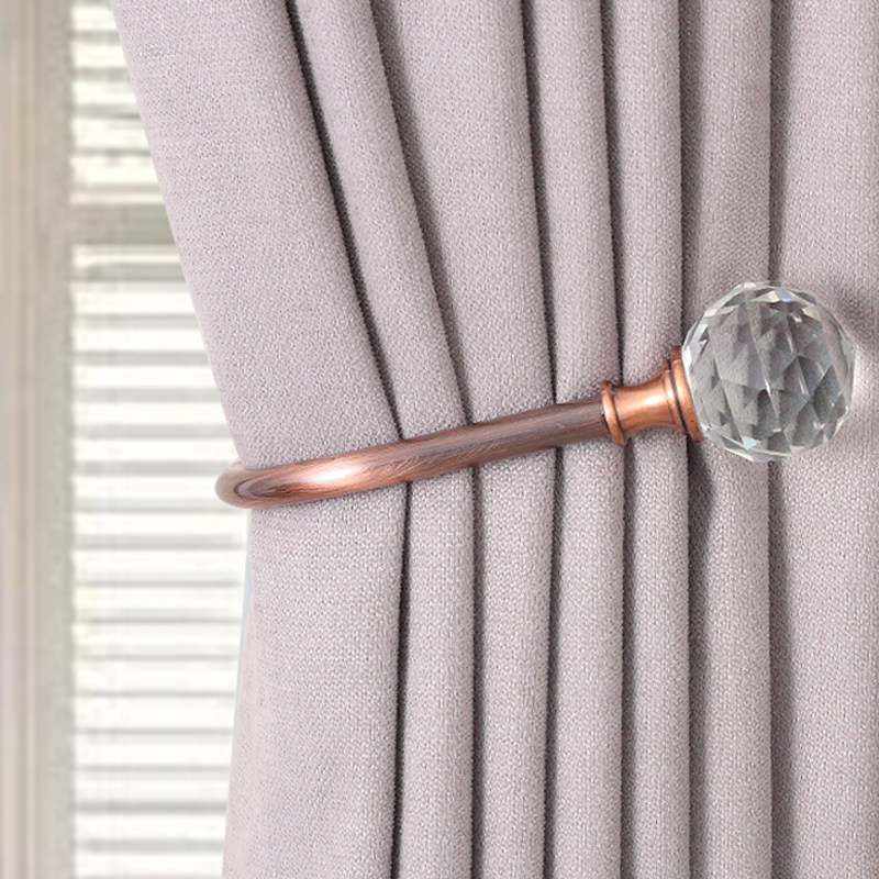 European-style curtain U-hook curtain strap hook wall hook zinc alloy wall hook curtain buckle strap hook without hanging ball