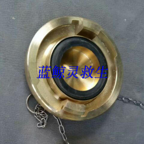 Copper fire hydrant stuffy cover national standard Nakashima German style DN40 50 65mm pure copper marine fire hydrant stuffy cover