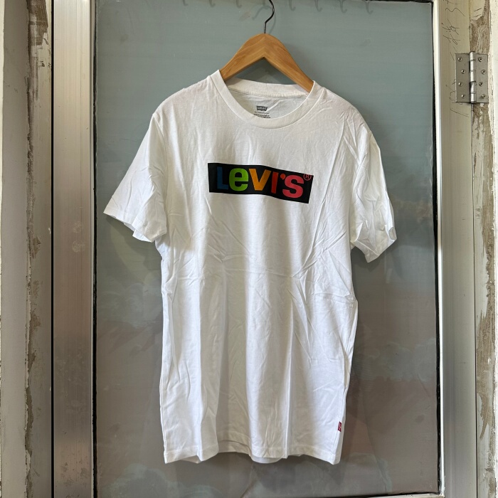 Levi's Silver Label Series White Round-Neck Short-Sleeved T-Shirt Men's Pure Cotton Street Casual Levi's Silver Label Series White Round-Neck Short-Sleeved T-Shirt Men's Pure Cotton Street Casual