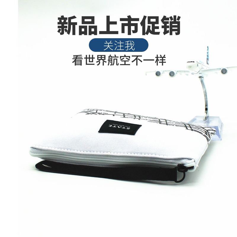 New American Airlines portable small travel men and women's toiletries and accessories bag Cosmetics hand-held storage and finishing bag