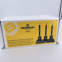 Swiss original BERGEON 7721 three sets with base automatic oil point pen 7718 7719 7720