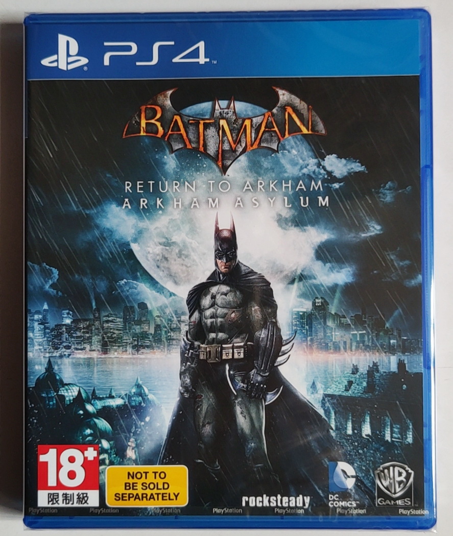 Ps4 蝙蝠侠重返阿卡姆疯人院阿甘之城港版英文batman Arkham Ps4 蝙蝠侠重返阿卡姆疯人院阿甘之城港版英文batman Arkham